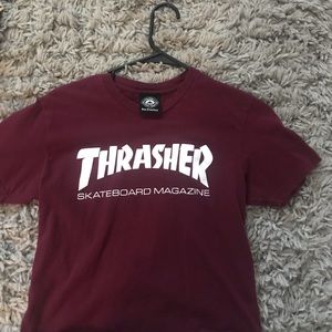 thrasher skateboard magazine graphic tee